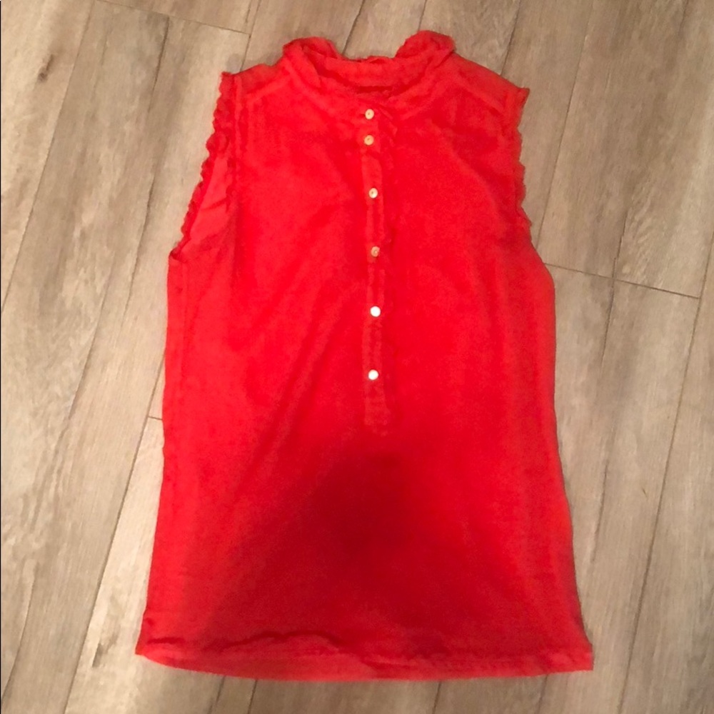 Jcrew blouse 100% silk